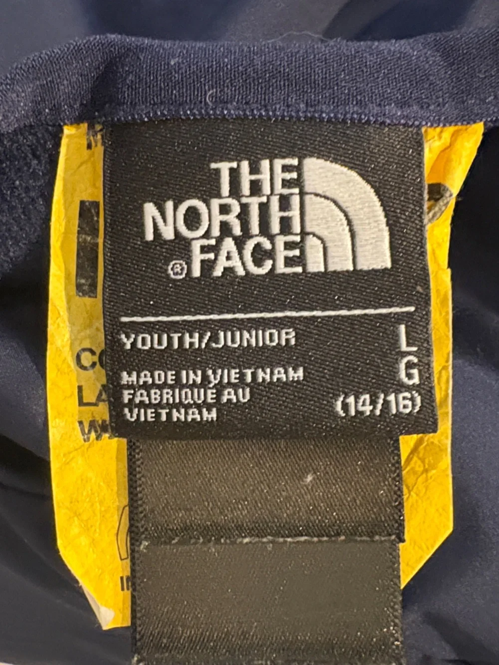 The North Face Navy Boys Puffer Jacket